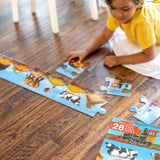 Melissa & Doug Alphabet Train Floor Puzzle