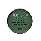 Soter Charcoal & Coffee Face Soap Bar 80g