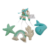Dono Da Dio Boho Whale Dangle Set