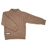Cable Knit Button Up Sweater