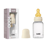 BIBS 150ml Round Latex Slow Flow Bottle