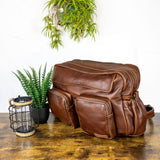 JJ's Leather X-Large Leather Nappy Bag