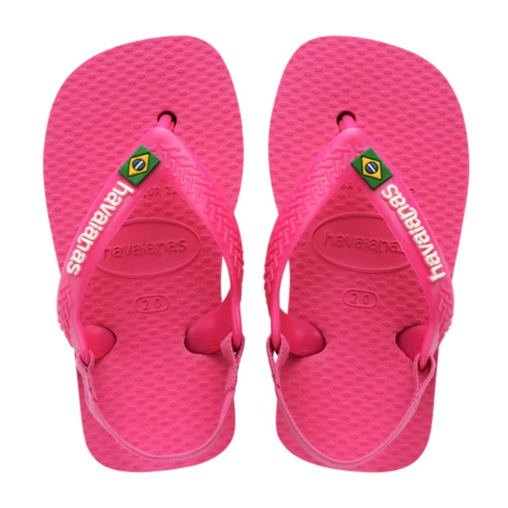 Havaianas Baby Brazil Logo Flip Flop Sandals