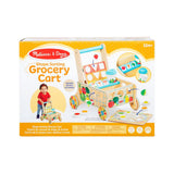 Melissa & Doug Wooden Shape Sorting Grocery Cart