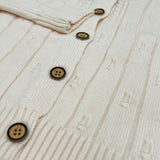 Kids Knitted Button Down Sweater