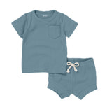 Boki 2-Piece Organic Rib Pyjamas Set