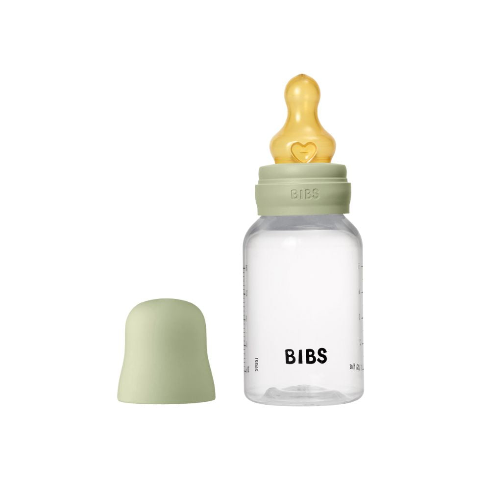 BIBS 150ml Round Latex Slow Flow Bottle