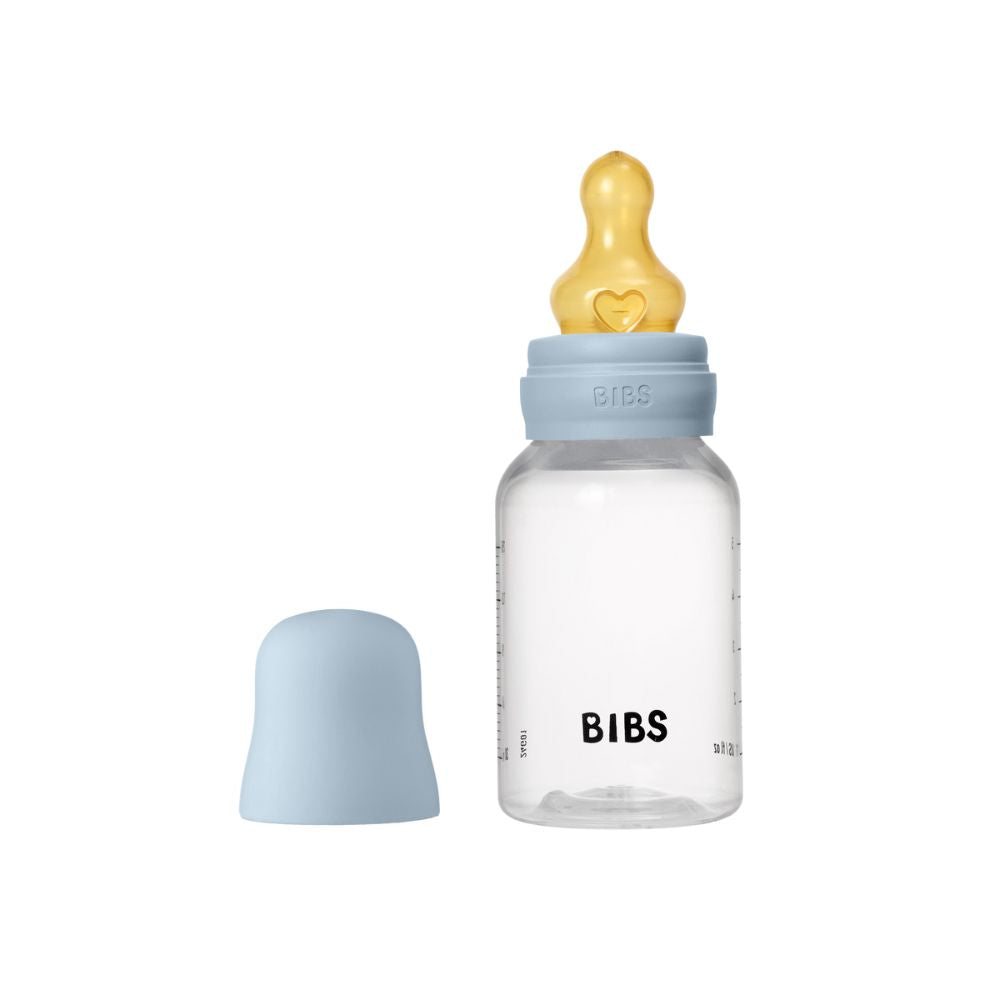 BIBS 150ml Round Latex Slow Flow Bottle