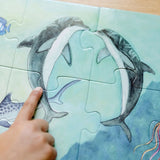 Melissa & Doug Search & Find Beneath the Waves Floor Puzzle
