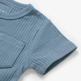 Boki 2-Piece Organic Rib Pyjamas Set