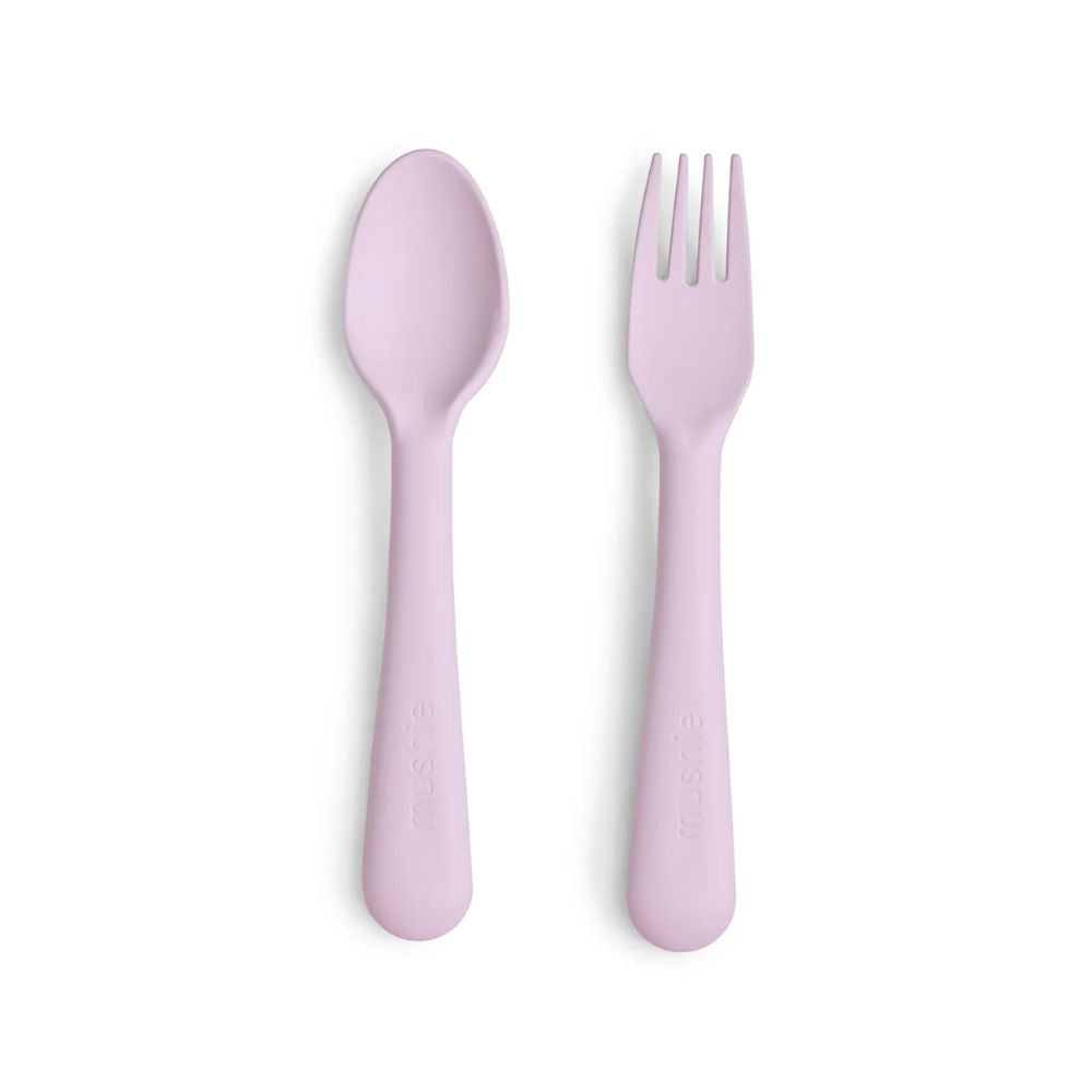 Mushie Fork & Spoon Set