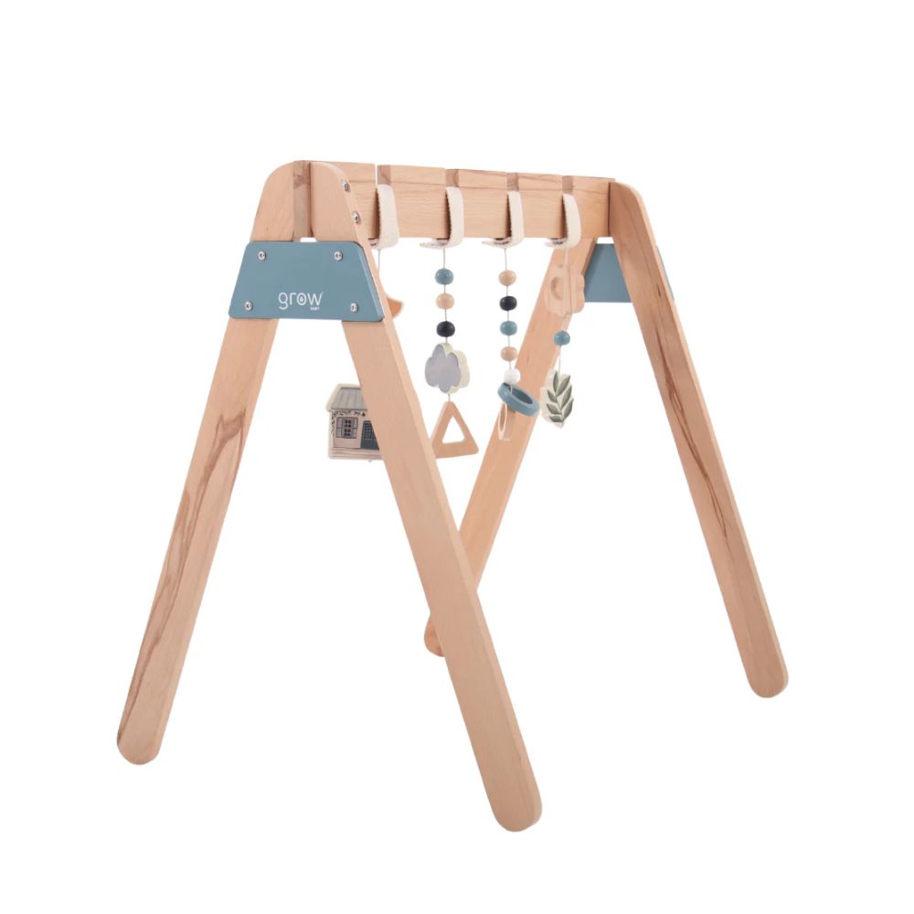 Grow Baby Wooden Baby Play Gym