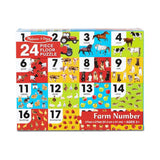 Melissa & Doug Farm Number Floor Puzzle