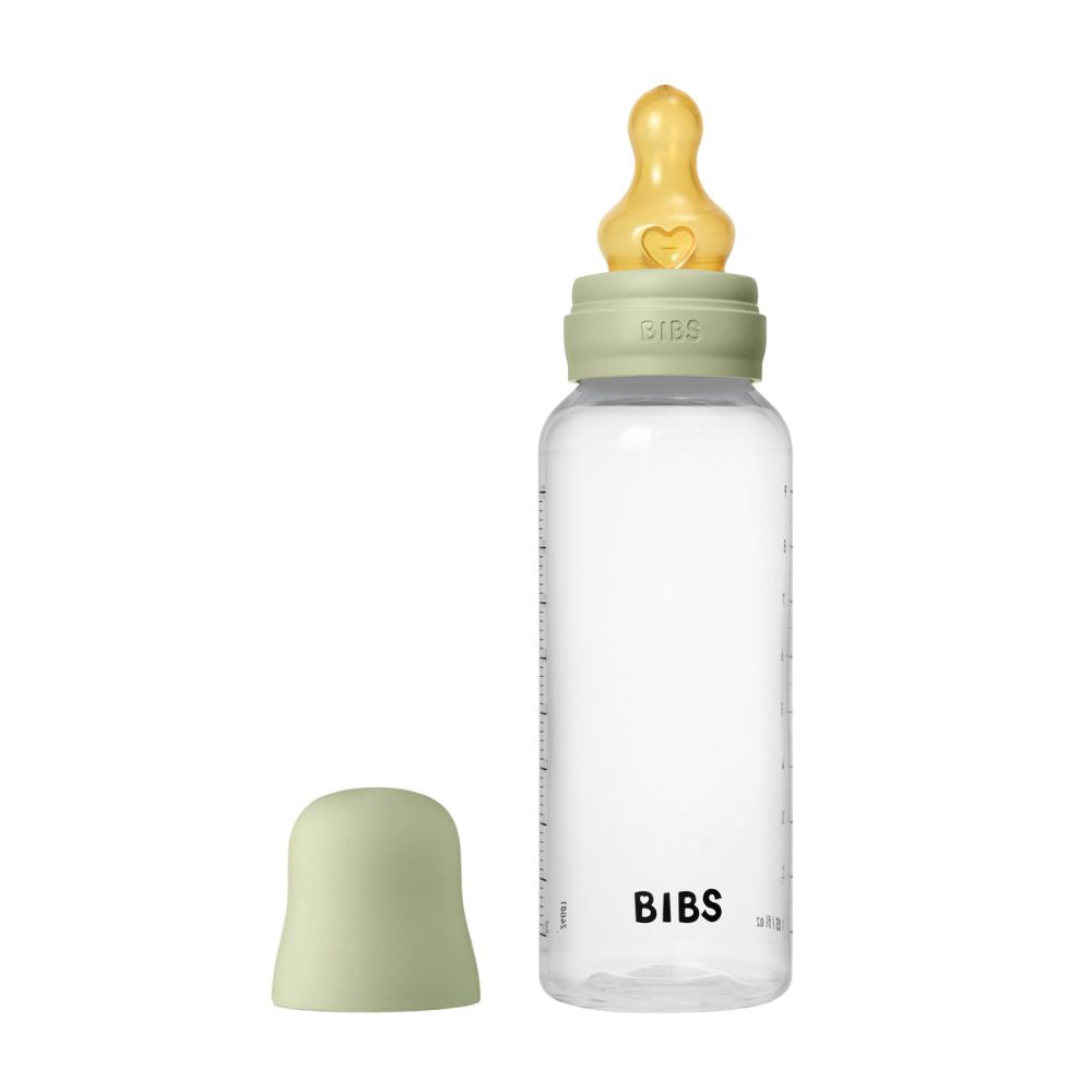BIBS 270ml Round Latex Medium Flow Bottle