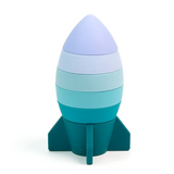 Silicone Stackable Rocket Toy