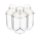 Difrax Three-Compartment Baby Formula Container