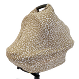 Little Hummingbird 2-in-1 Giraffe Print Car Seat Cover