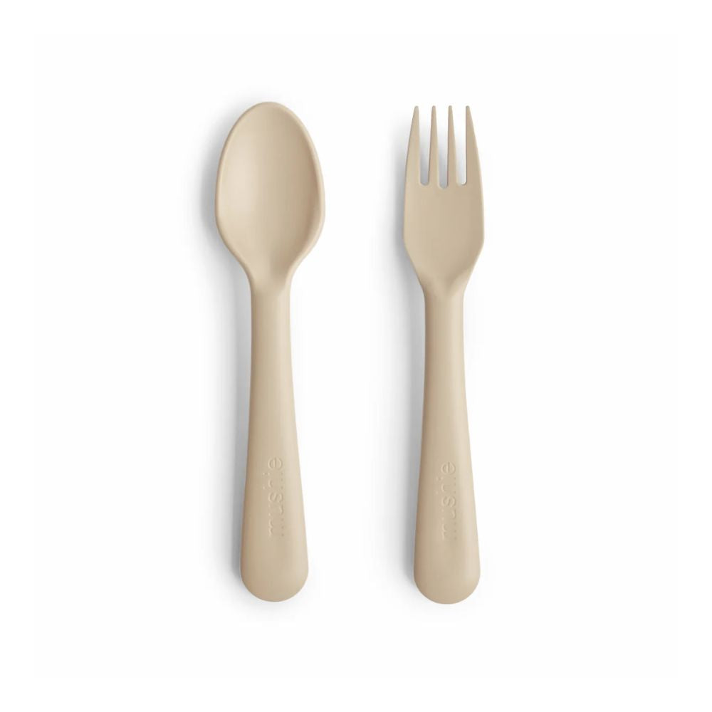 Mushie Fork & Spoon Set