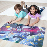 Melissa & Doug Outer Space Glow in the Dark Floor Puzzle