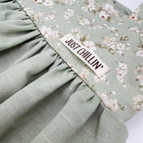 Just Chillin' Mint Floral Romper