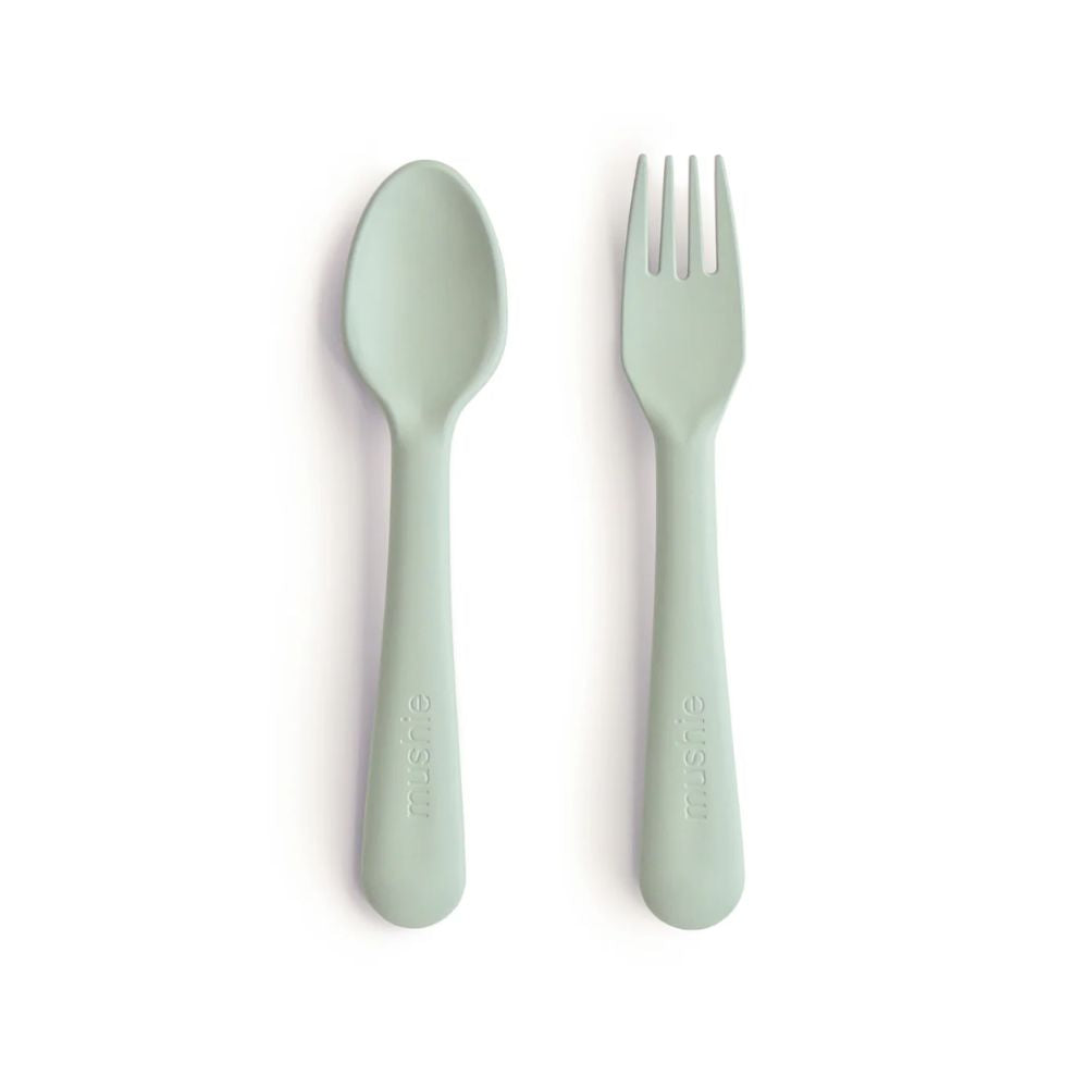 Mushie Fork & Spoon Set