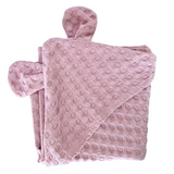 Koosh-Uhn Waffle Hooded Towel