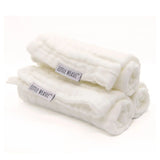 Little Weasel Muslin Baby Washcloths (Set of 3)