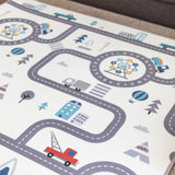 Map and Road Reversible Mat