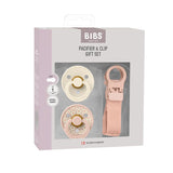 BIBS Colour Pacifier & Loop Clip Gift Set