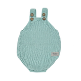 Meerkat Knitted Turquoise Romper