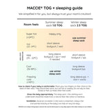 MACCIE 1.0 TOG Bamboo Muslin Summer Sleep Sack