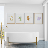 Flush the Toilet Wall Art