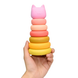 Silicone Stackable Cat Toy