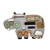Kiani Originals The Small Hippo Busy Board