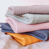 Koosh-Uhn Waffle Weave Blanket