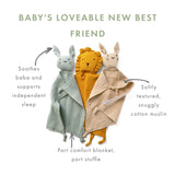 Little Weasel Muslin Lion Lovey
