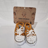 KWB - Crochet Bootie 0-6months