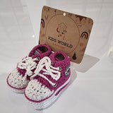 KWB - Crochet Bootie 0-6months