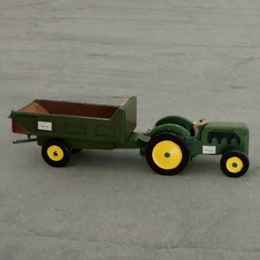 WM Wooden Toys -  Landini Tractor and Trailor