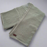 Liebchen - Muslin Swaddle - Square Crotchet Border