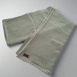 Liebchen - Muslin Swaddle - Square Crotchet Border