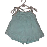 Just Chillin' - Frilly Turquoise Set