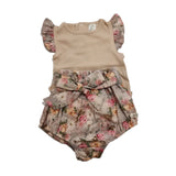 Just Chillin' - Summer Floral Bloomer Set