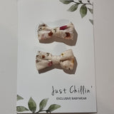 Just Chillin - Hair Bows Mini (2pc)