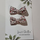 Just Chillin - Hair Bows Mini (2pc)