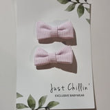 Just Chillin - Hair Bows Mini (2pc)