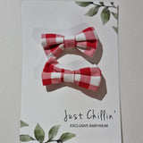 Just Chillin - Hair Bows Mini (2pc)