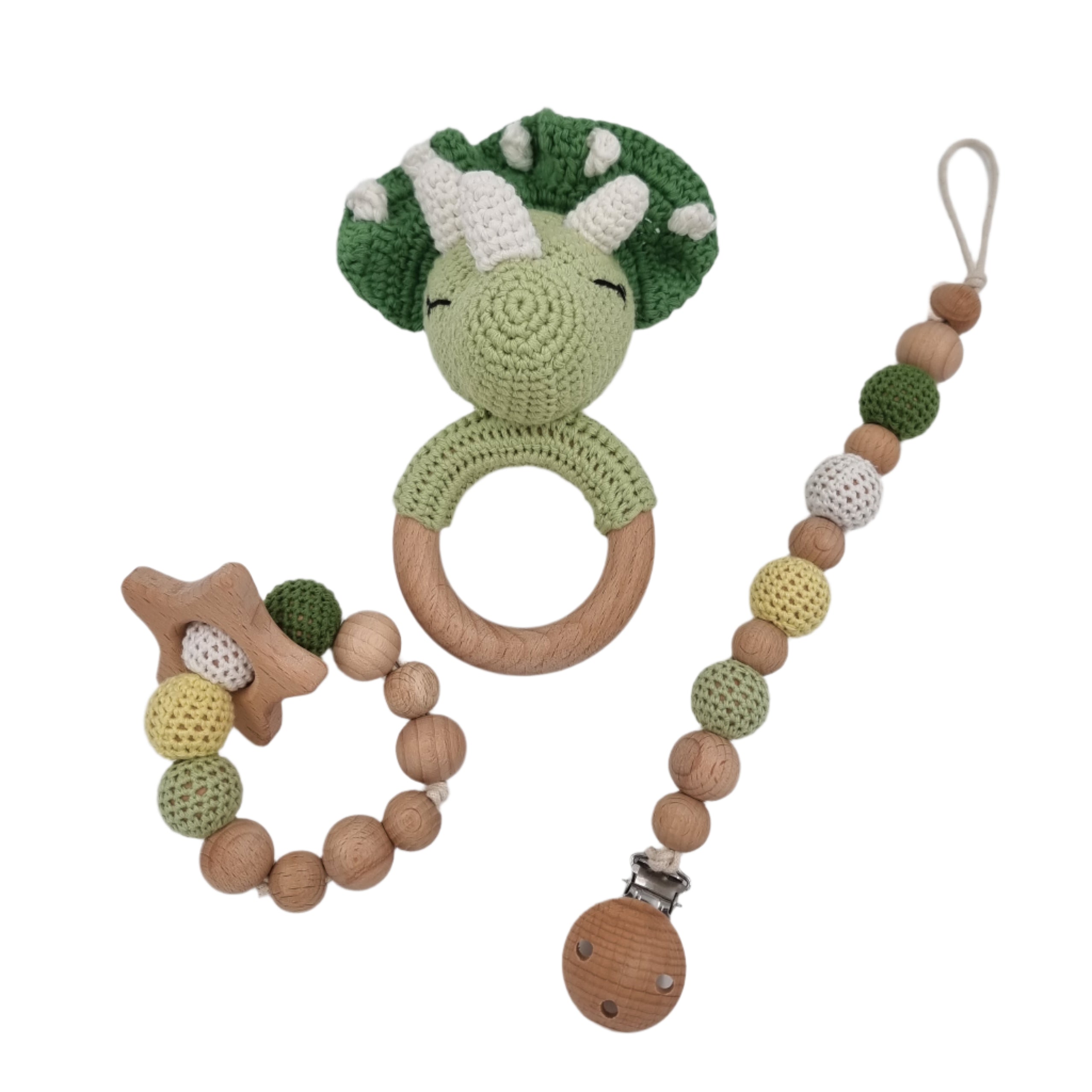Crochet Rattle Set