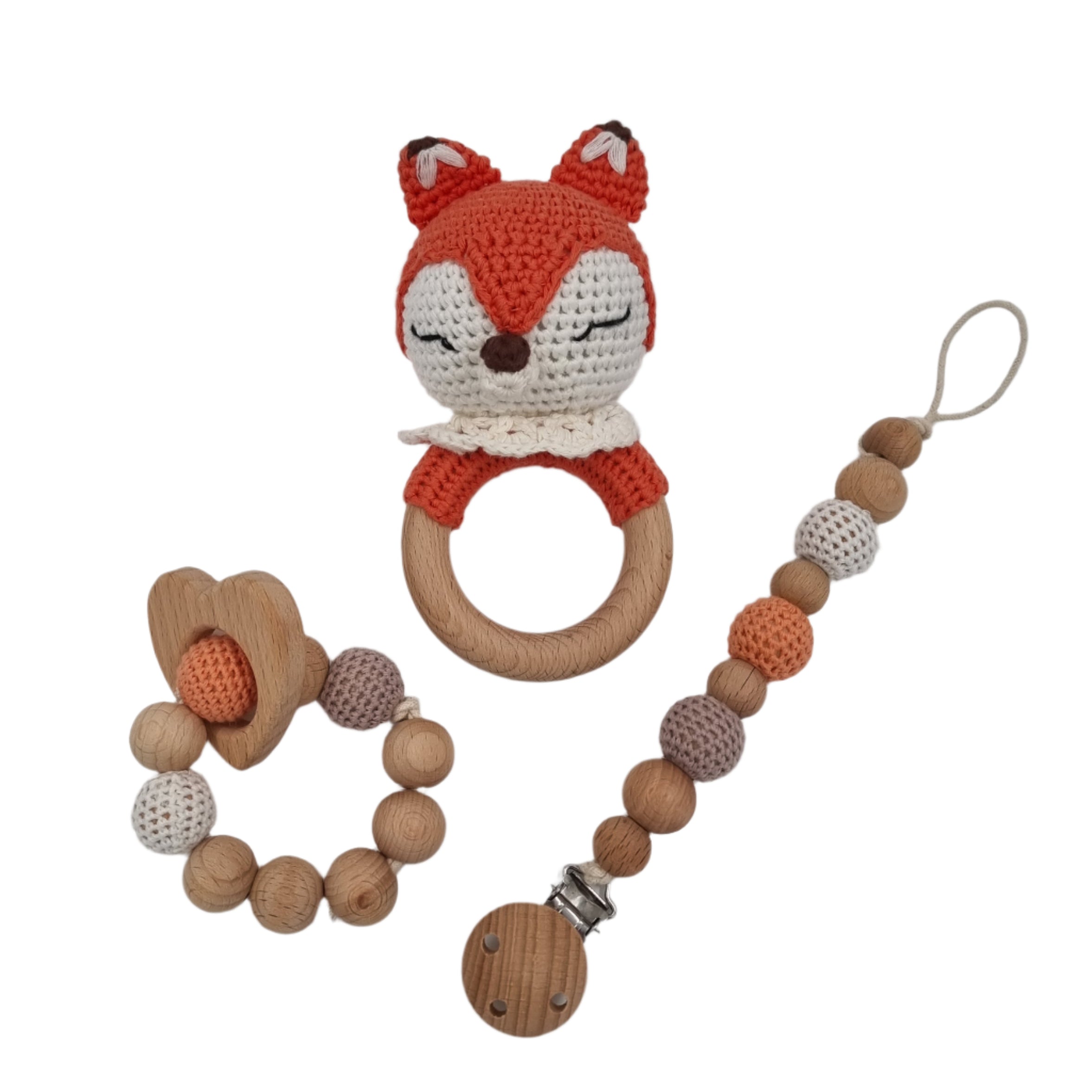 Crochet Rattle Set