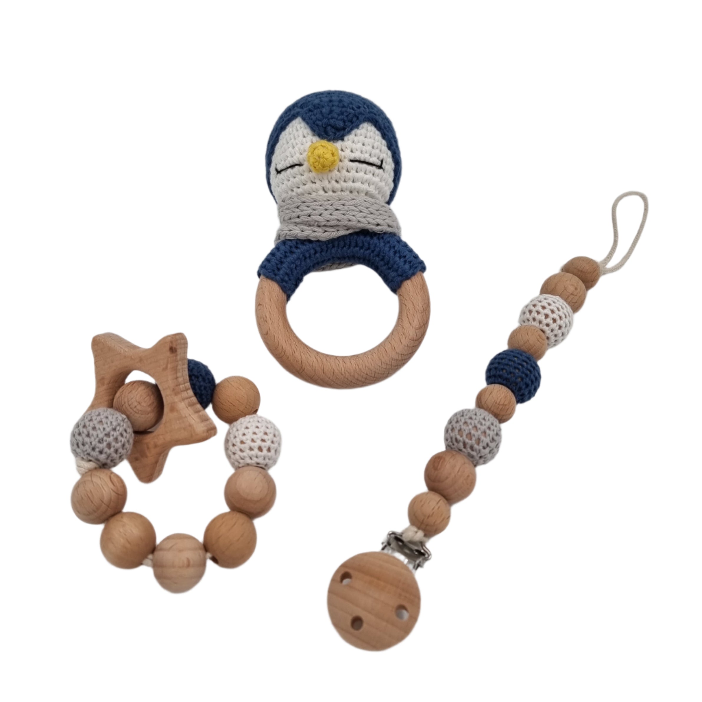 Crochet Rattle Set